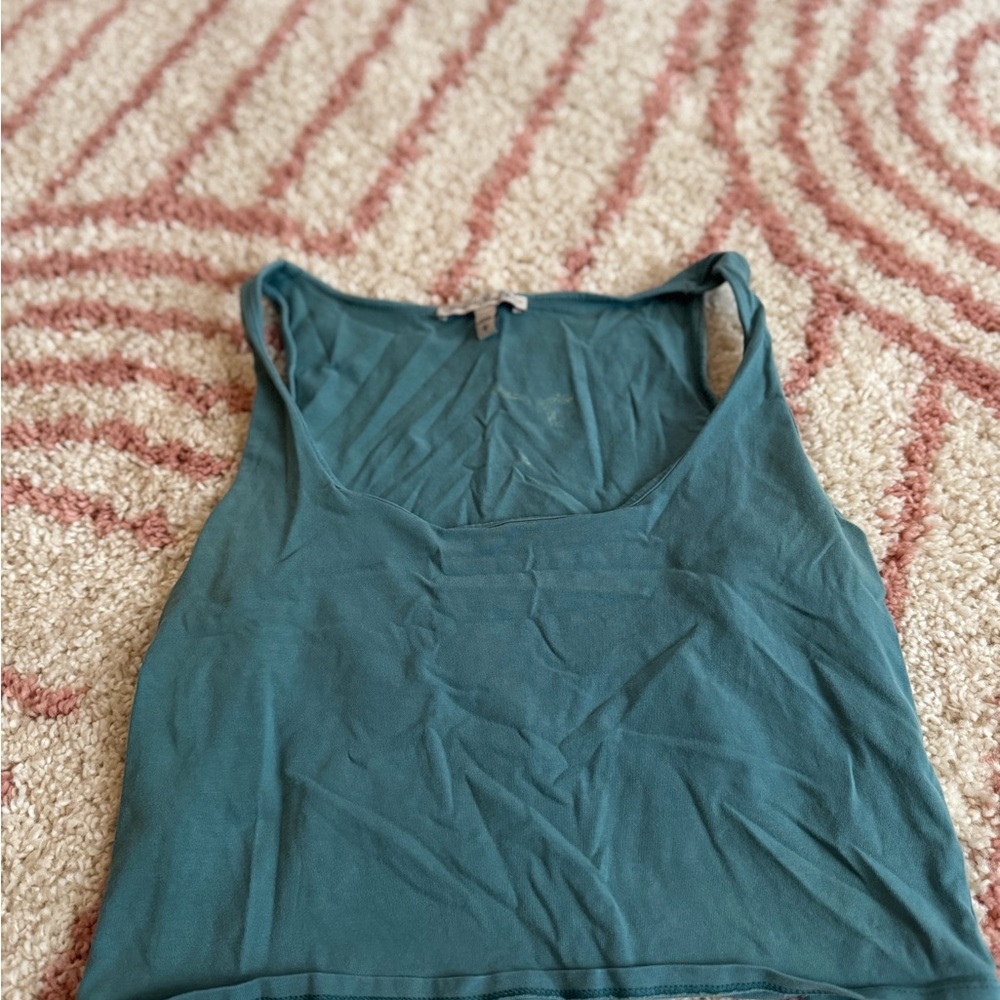 Express Teal Tank Top